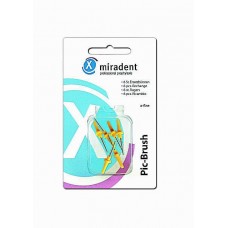 Межзубные ершики Miradent Pic Brush x-fine 1.8 мм желтые 6 шт