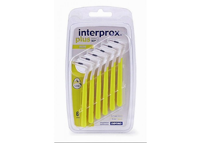 Межзубные ершики Interprox Plus Mini 1.1 мм, 6 шт
