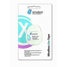 Зубная лента (флосс) Miradent Mirafloss® Tape CHX невощеная 20 м