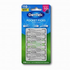 Карманные зубочистки DenTek 110 шт