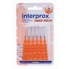 Межзубные ершики Интерпрокс Super Micro 0.7 мм, 6 шт