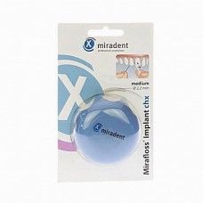 Зубная нить (флосс) Miradent Mirafloss® lmplant средняя 2.2 мм 50 шт