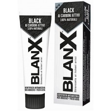 Зубная паста отбеливающая Blanx Black 75 мл