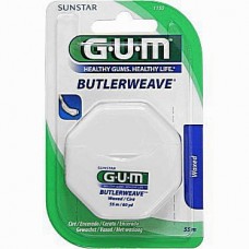 Зубная нить GUM ButlerWeave Вощеная 55 м