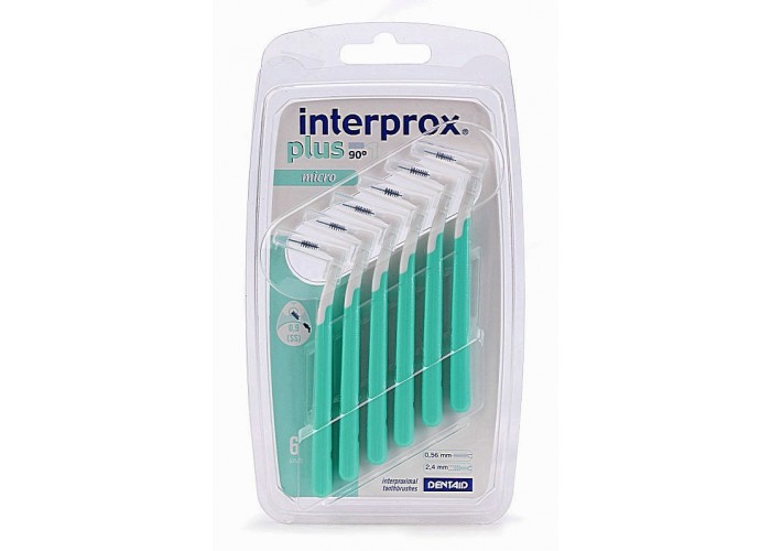 Межзубные ершики Interprox Plus Micro 0.9 мм, 6 шт