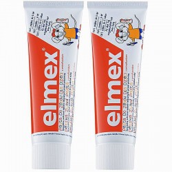 Зубная паста для детей Элмекс от 0 до 6 лет 50 мл 2 шт