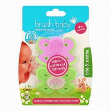 Грызунок Brush-Baby MolarMunch Green/Pink