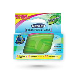 Флосс-зубочистки Комфортное очищение дорожный футляр DenTek 2 футляра 12 шт