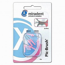 Межзубные ершики Miradent Pic Brush xx-fine 1.5 мм розовые 6 шт