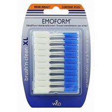 Безметалловые межзубные щетки Emoform brush’n clean XL 50 шт